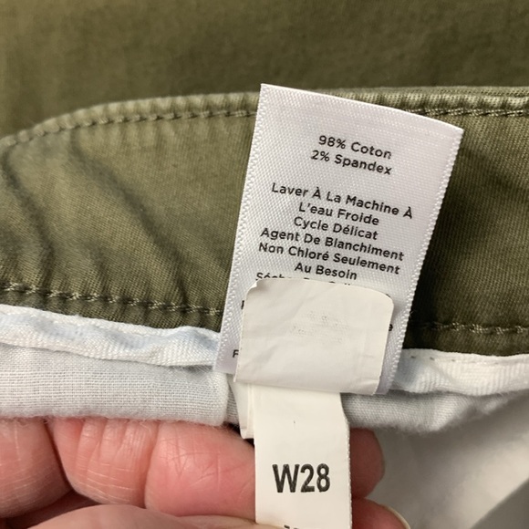 Talbots Straight Leg Olive Green Chinos - Picture 7 of 14